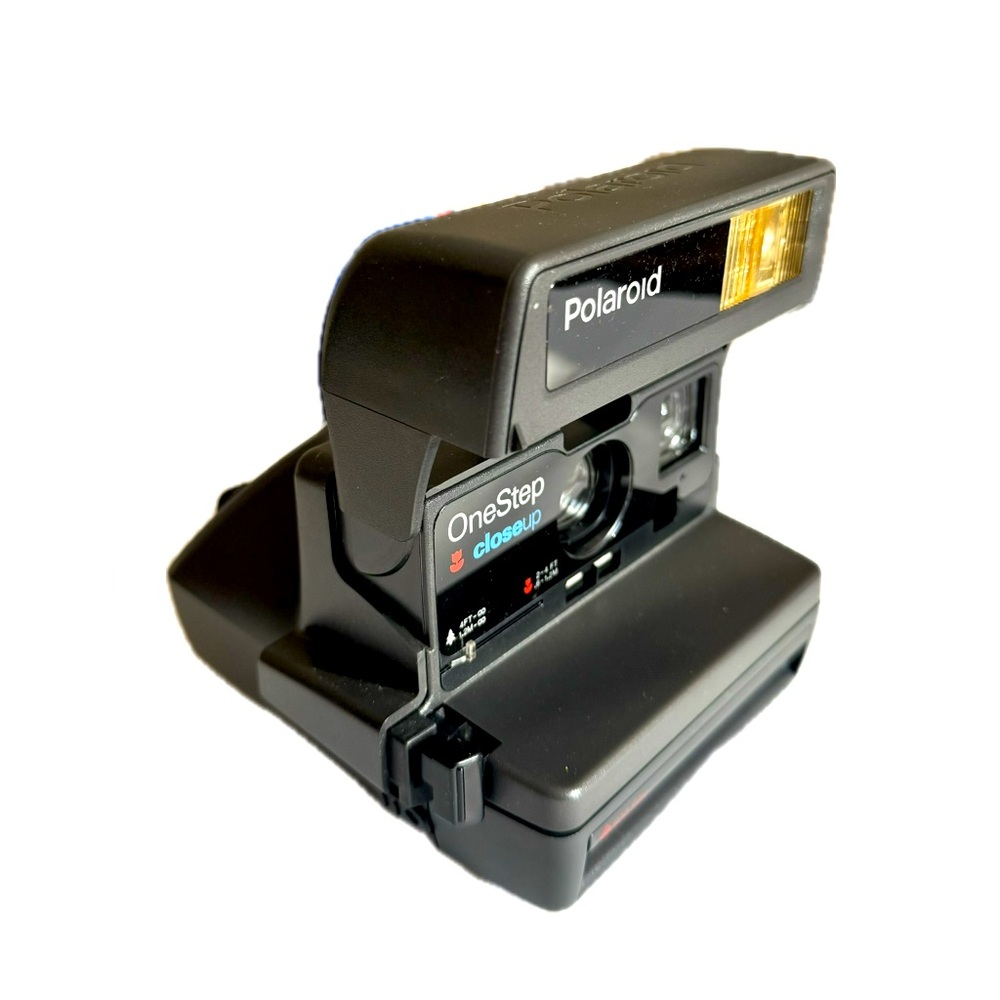 😎 Polaroid 600 OneStep Close-up Instant Film Camera w/instruction book